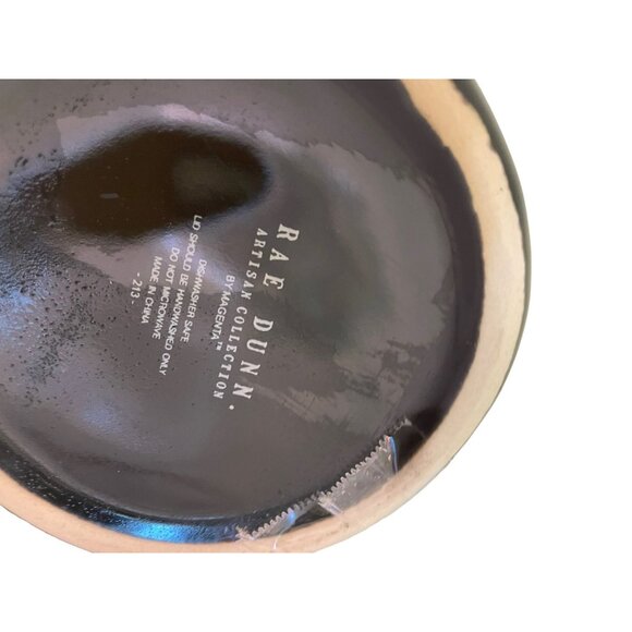 RAE Dunn Wicked Witch Hat Lid Black Halloween Artisan Collection Cannister 8” - Picture 5 of 5